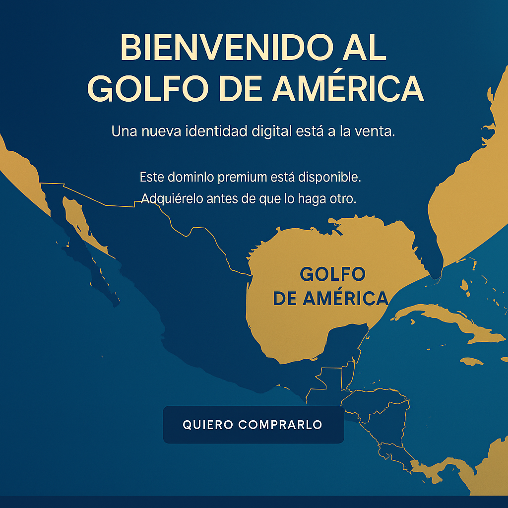 Mapa Golfo de América
